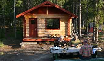 One of Our Outpost Cabins