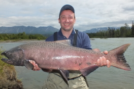 One of the first King Salmon of this season