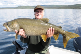 A big Lake Trout of 95 cm