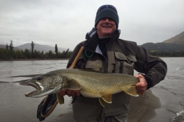 Bill with his awesome Lake Trout