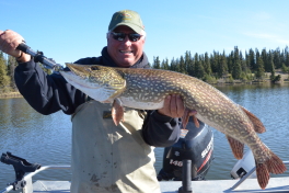 Ralph with his Trophy Pike