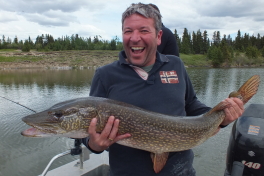 Michael with his biggest Trophy Pike