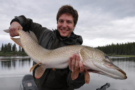 Andreas with his Trophy Pike