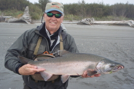 John with a nice Coho