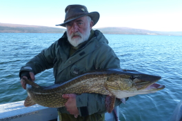 Otmar and his big Pike of 115 cm