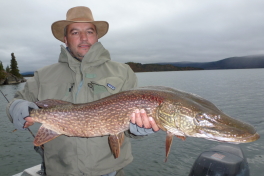 Martin with one of his Trophies