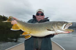 Almost a Trophy Lake Trout