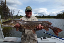 Ralph with one of his Trophy Pike