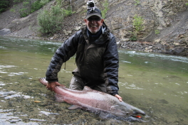 Ira and his huge King Salmon