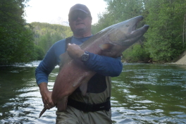 Simon and his large King Salmon