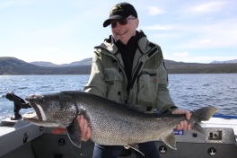Franz and his Trophy Lake Trout