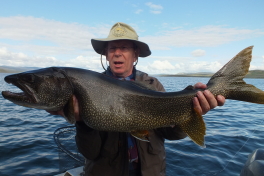 Heinz and his Trophy Lake Trout