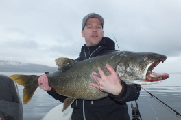 Simon and his Trophy Lake Trout