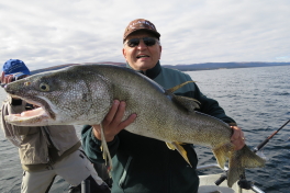 Heinz with his Trophy Lake Trout