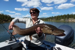 Hildegard and her huge Pike