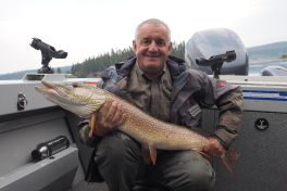 Ladislav and his trophy Pike