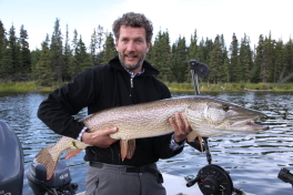 Thomas with his amazing 115cm Pike