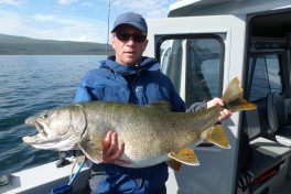 Second biggest Lake Trout, 115cm