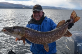 Ralph with his 118cm Pike